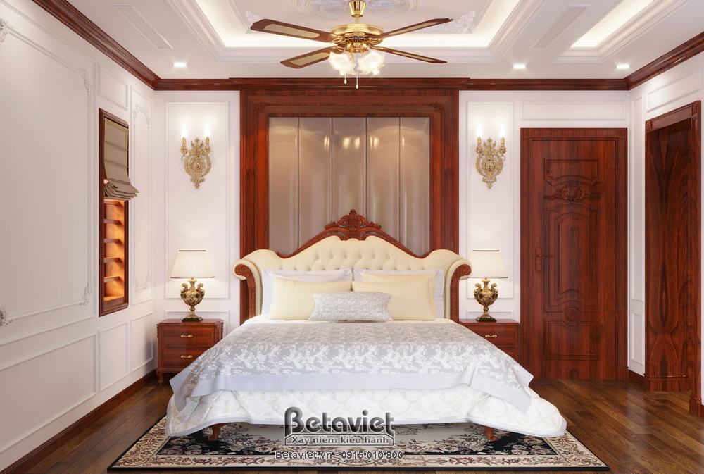 Xu hướng thiết kế nội thất phòng ngủ 40m2 sang trọng – hình 2