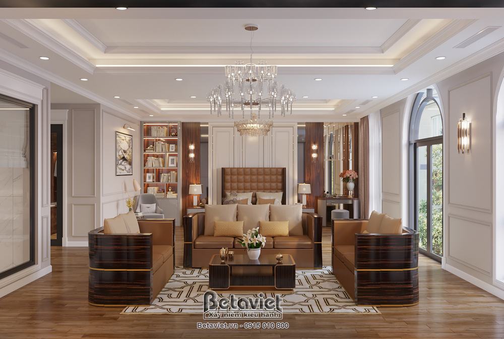 Xu hướng thiết kế nội thất phòng ngủ 40m2 sang trọng – hình 10