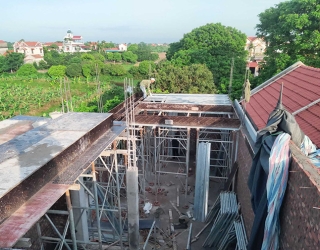 Thi công hoàn thiện nhà phố 3 tầng tại Hưng Yên – TC24849