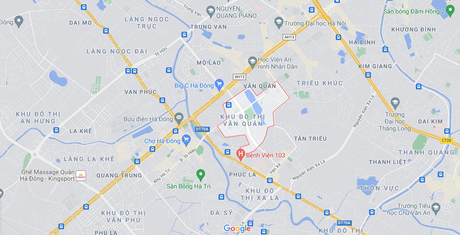khu đô thị văn quán