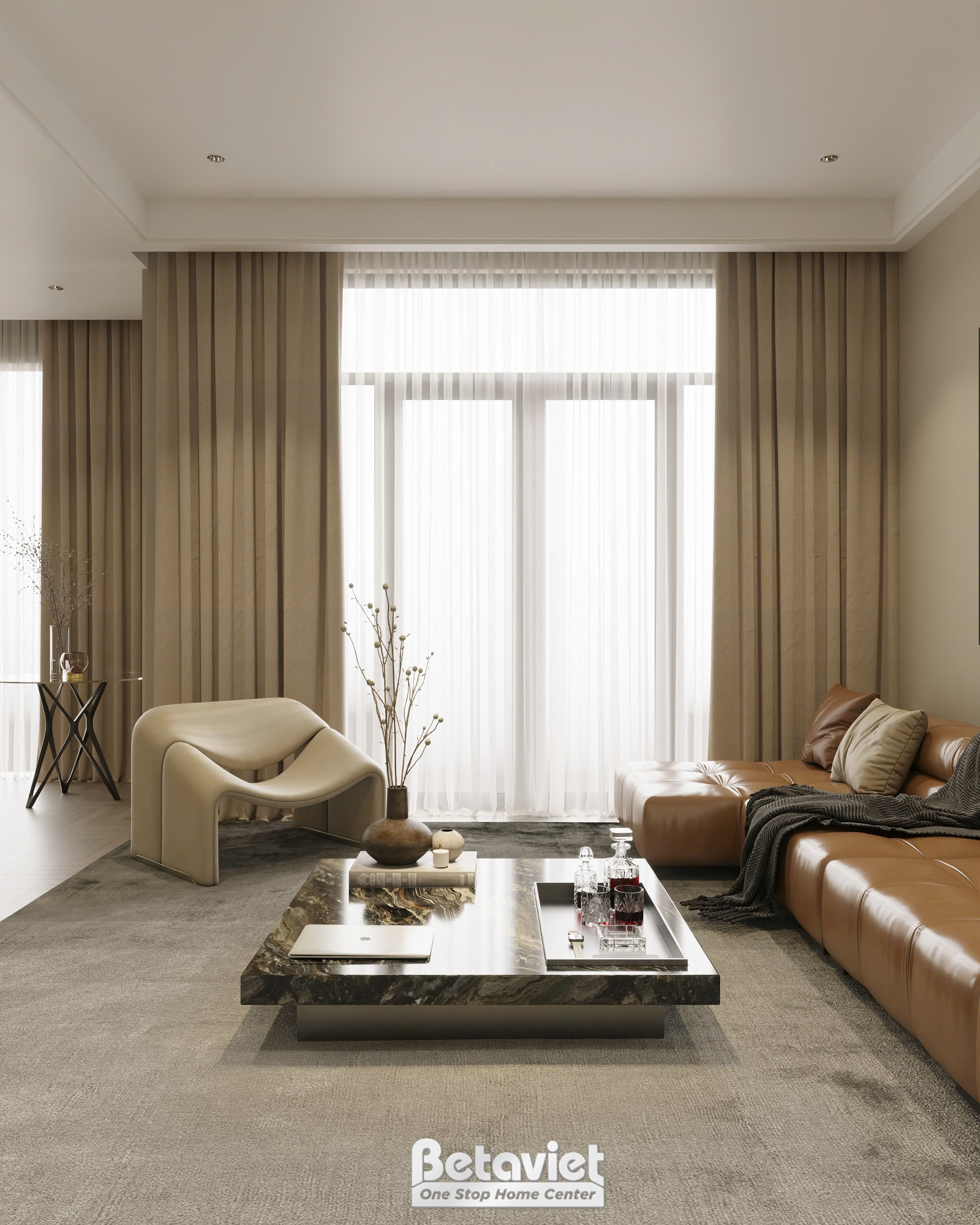 Mẫu nội thất phòng sinh hoạt chung truyền thống KĐT Him Lam NT2008394