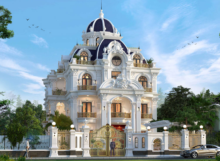 Ngỡ ngàng trước 12 mẫu biệt thự Pháp tại Hà Nội cực đẹp