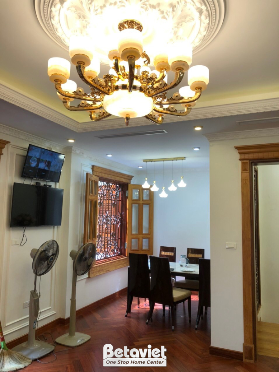 Thi công biệt thự TC24649, giai đoạn thi công nội thất – mặt ngoài công trình