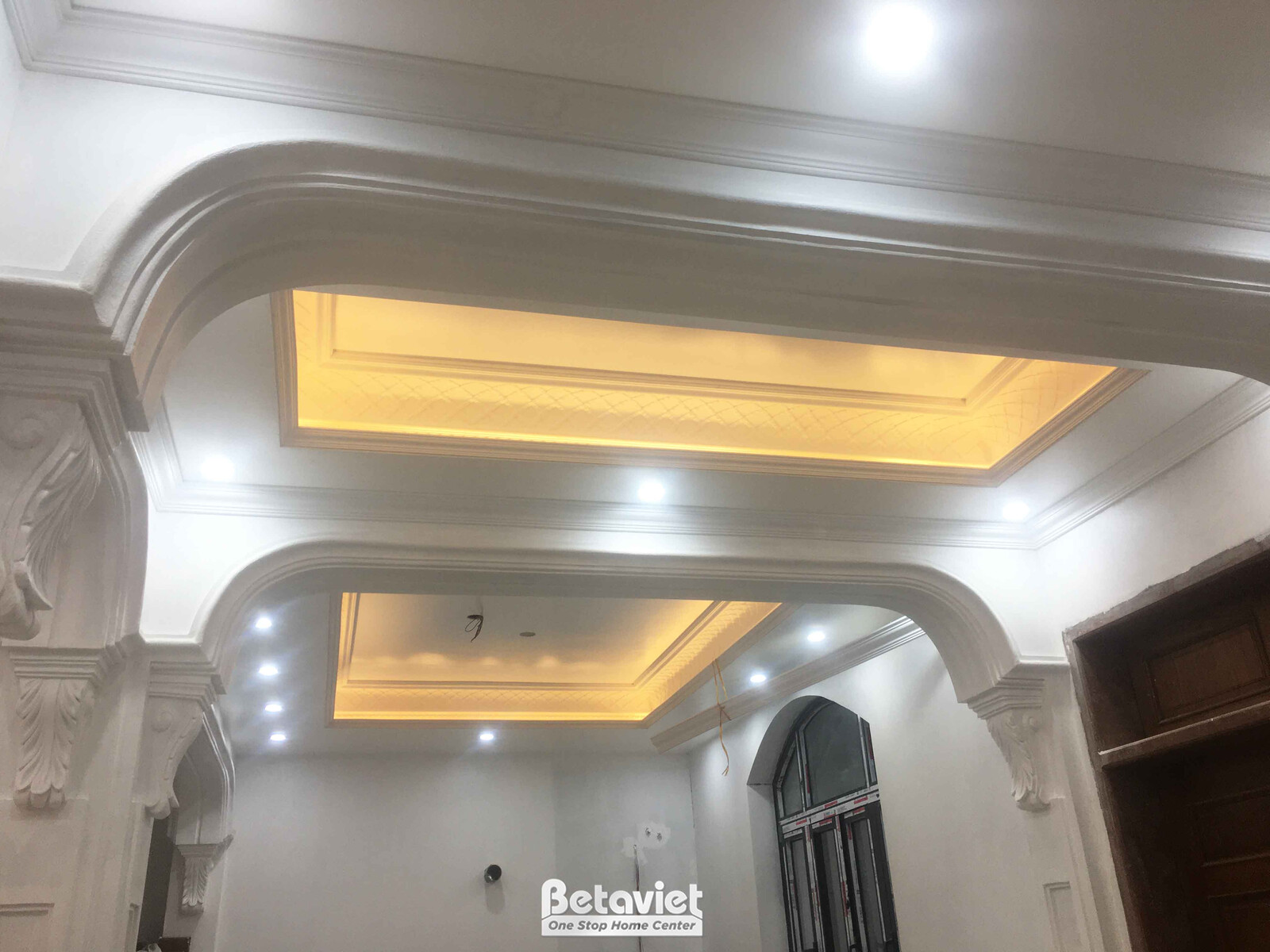Thi công biệt thự TC24835, giai đoạn thi công nội thất – chi tiết hoàn thiện