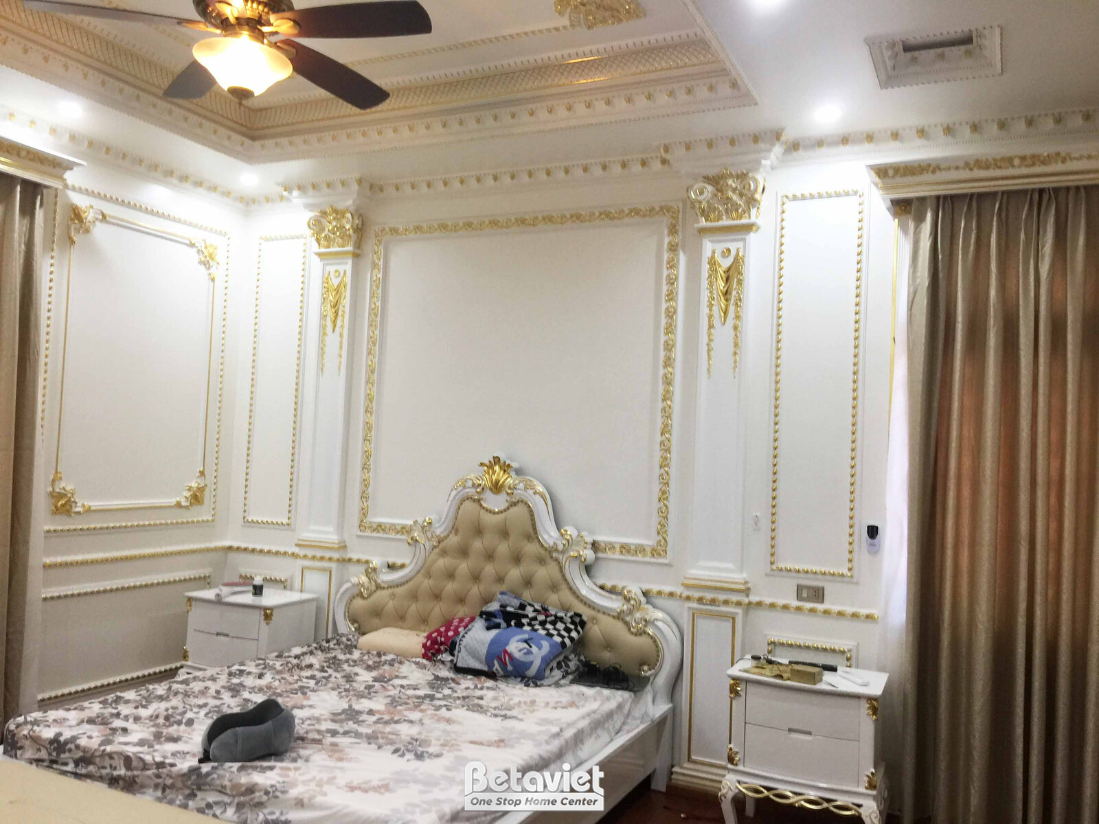 Thi công biệt thự TC24732, giai đoạn hoàn thành – phòng ngủ (4)