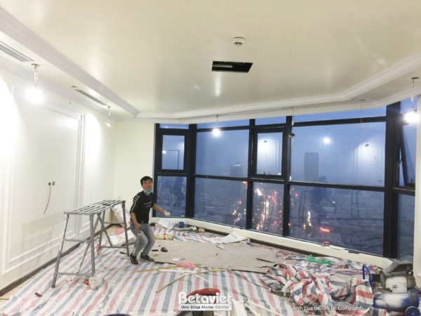 Thi công nội thất chung cư – căn hộ hiện đại Roman Plaza – TC24977