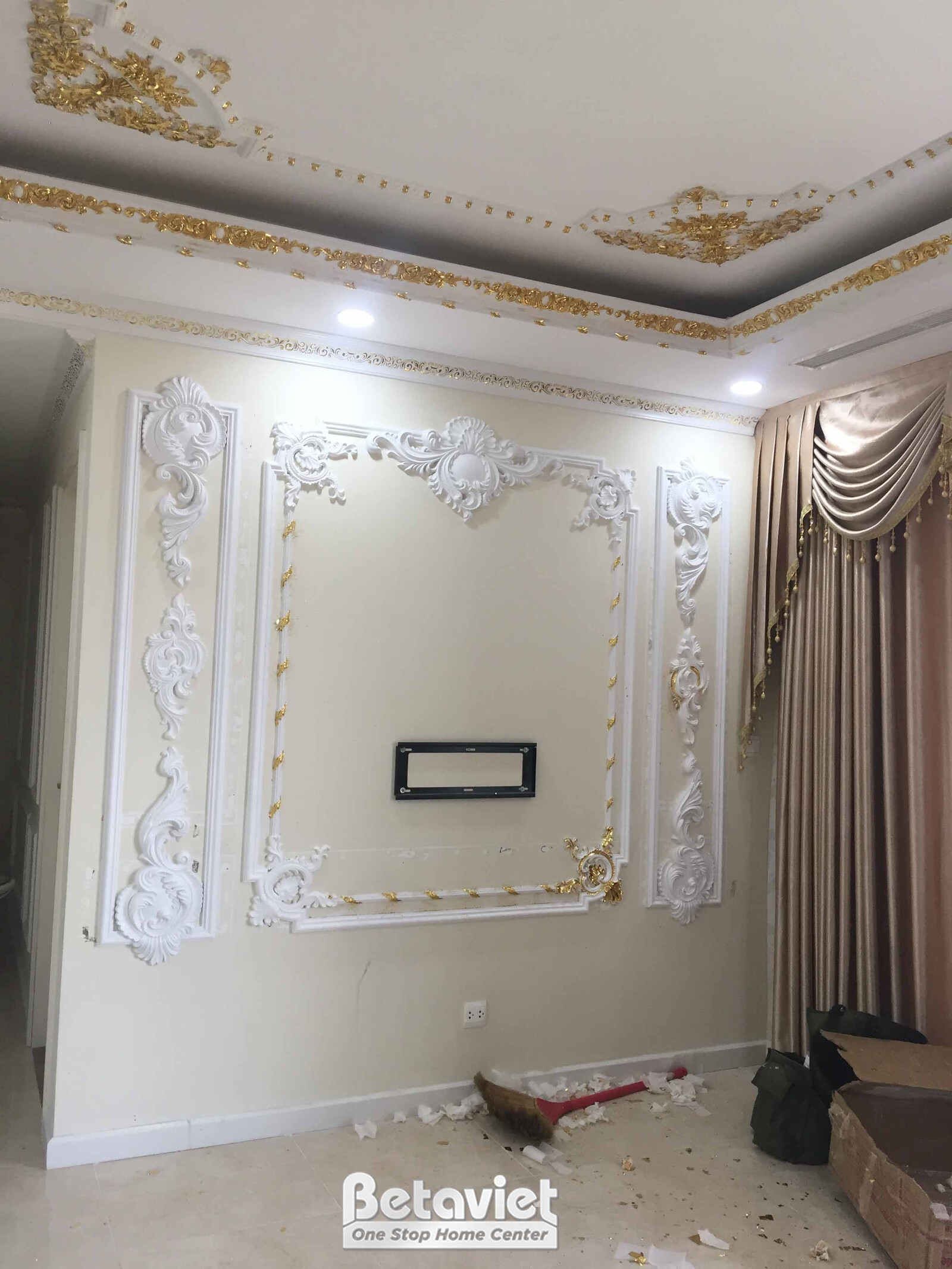 Thi công biệt thự TC24732, giai đoạn thi công nội thất – chi tiết hoàn thiện (7)
