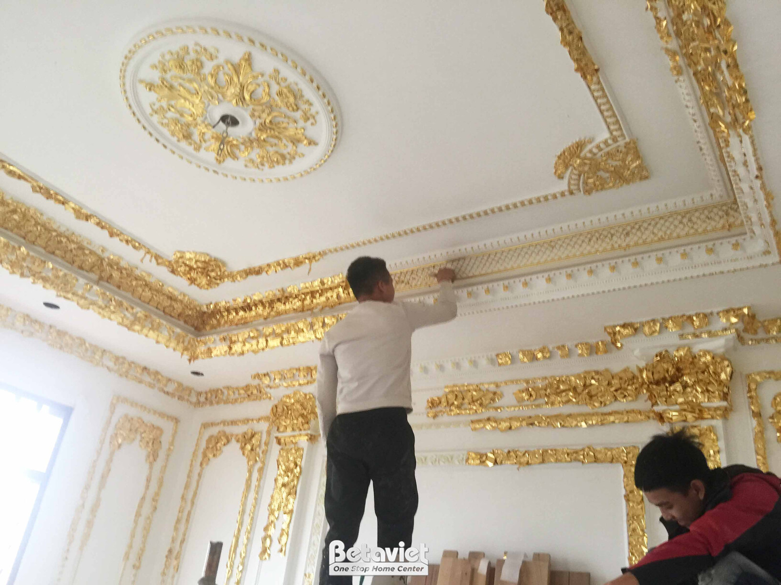 Thi công biệt thự TC24732, giai đoạn thi công nội thất – chi tiết hoàn thiện (3)