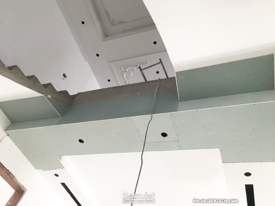 Thi công dinh thự 2 tầng tân cổ điển TC24845, giai đoạn thi công nội thất – chi tiết hoàn thiện (5)
