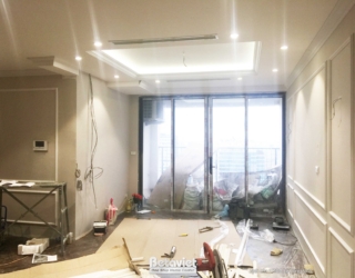 Thi công hoàn thiện nội thất căn hộ chung cư hiện đại Golden West – TC24946
