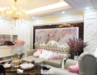 Thi công nội thất căn hộ tân cổ điển Ban cơ yếu Chính Phủ – TC24974