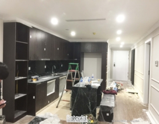Thi công nội thất căn hộ hiện đại Sunshine Garden Hoàng Mai – TC24761