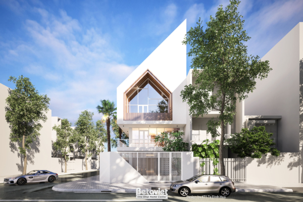 Mẫu thiết kế nhà liền kề hiện đại nhiệt đới tham khảo cho nhà phố TNR Star Tân Trường