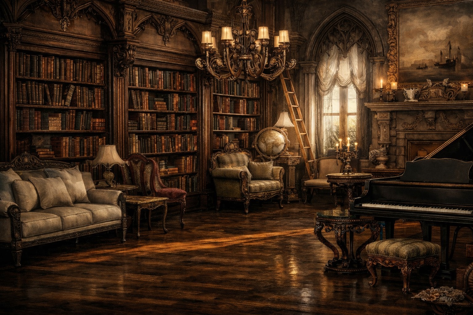 Thiết kế nội thất phong cách Gothic
