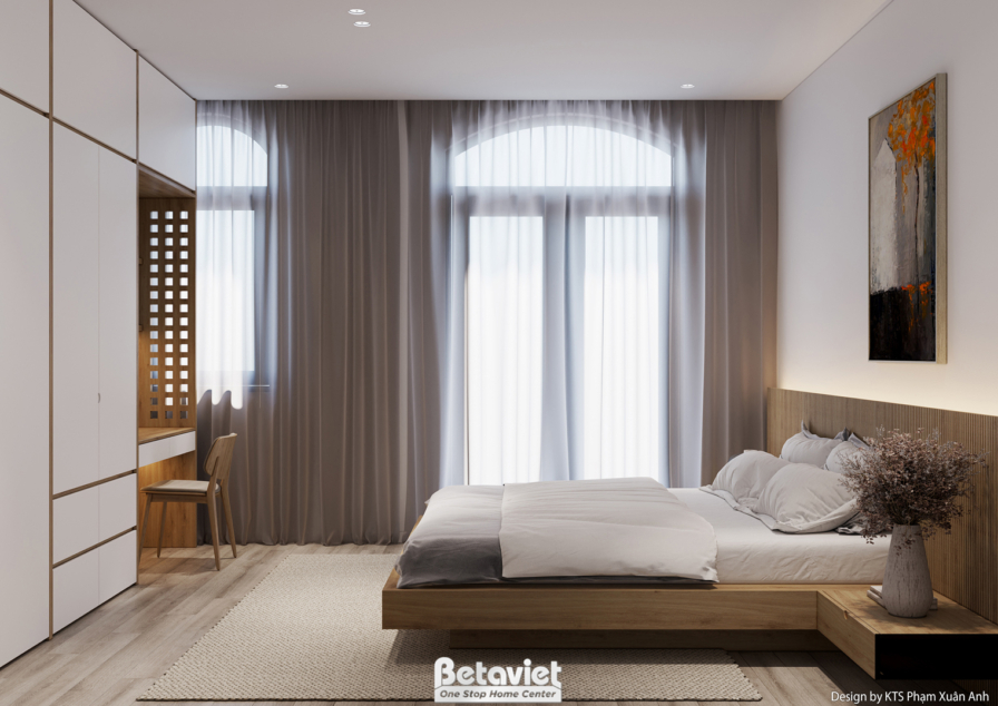 Nội thất phòng ngủ biệt thự hiện đại luxury NT24541 – góc nhìn 7