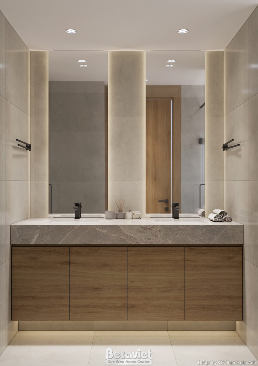 Nội thất phòng tắm biệt thự hiện đại luxury NT24541 – góc nhìn 5