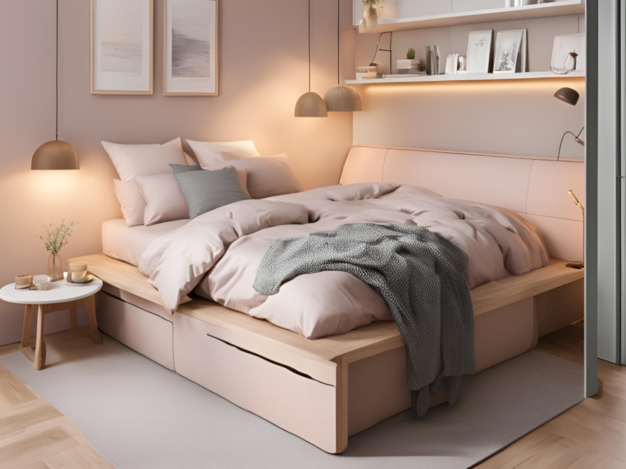 37 Mẫu Thiết Kế Phòng Ngủ Nhỏ Giúp Tối Ưu Và Sáng Tạo Trong Không Gian Hạn Chế