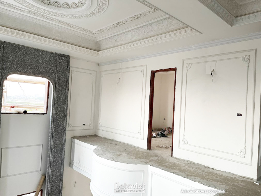 Thi công dinh thự 3 tầng tân cổ điển TC24860, giai đoạn thi công nội thất – chi tiết hoàn thiện (3)