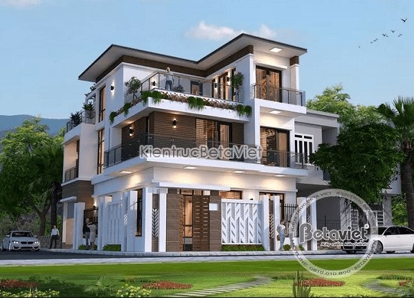Tổng hợp những mẫu biệt thự 8x12m đẹp tinh tế