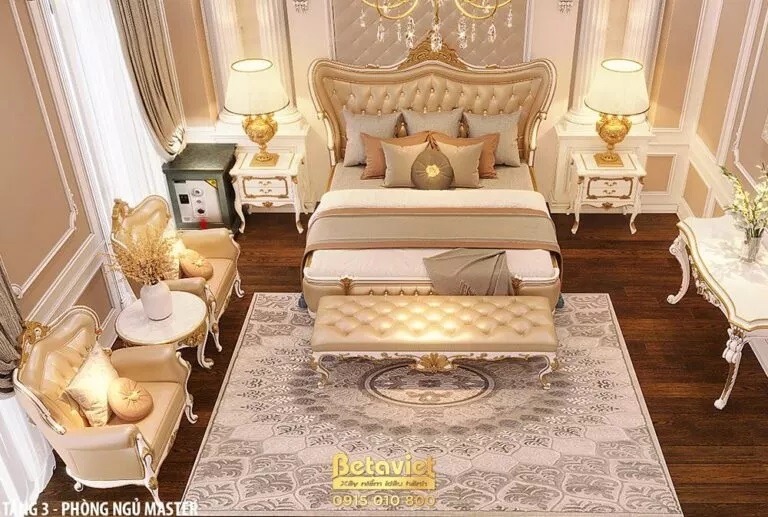 Xu hướng thiết kế nội thất phòng ngủ 40m2 sang trọng – hình 14