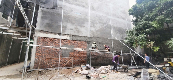Thi công trọn gói chung cư 7 tầng 98m2 tại Hà Nội - TC24888
