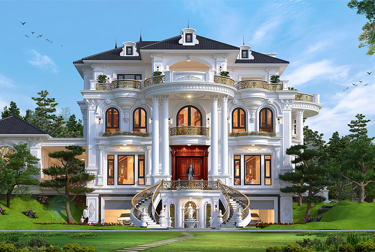 Nhà vườn kiểu Nhật 4 tầng 1700m2 tại Hải Phòng