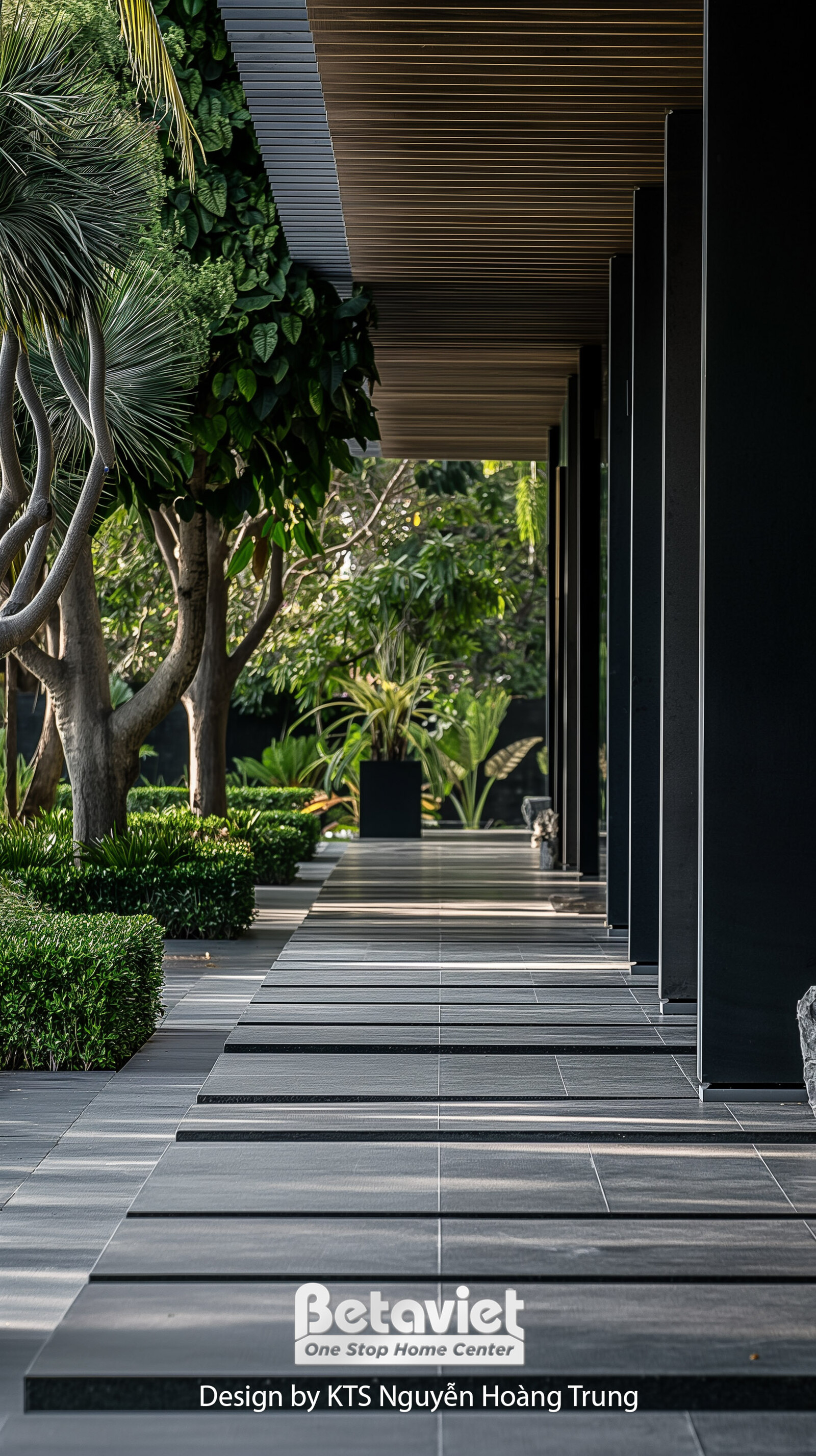 Biệt thự 2 tầng hiện đại luxury KT24708 – hành lang