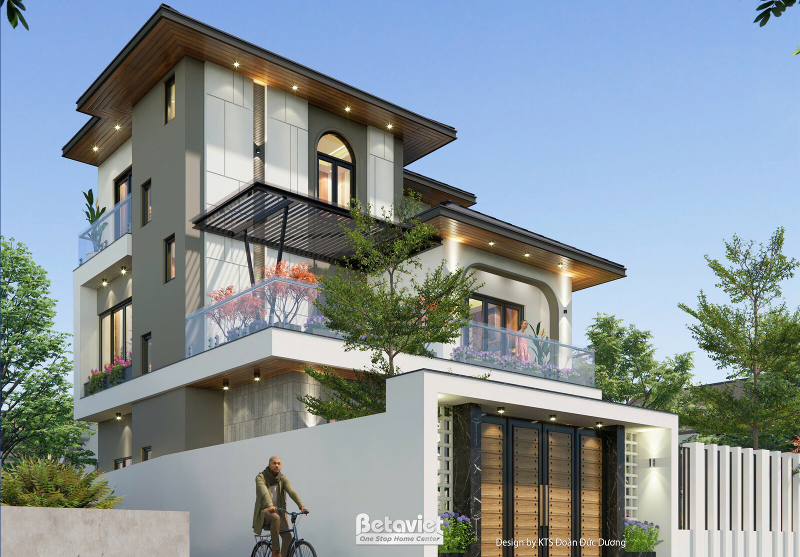 Nội thất phòng tắm biệt thự hiện đại NT24585 – góc nhìn 6