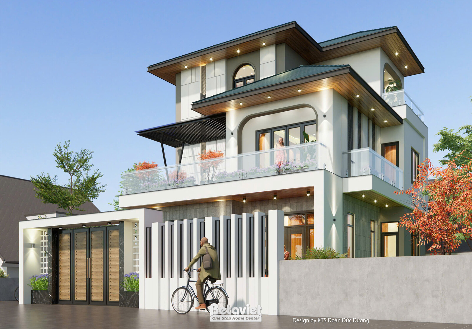Nội thất phòng tắm biệt thự hiện đại NT24585 – góc nhìn 4