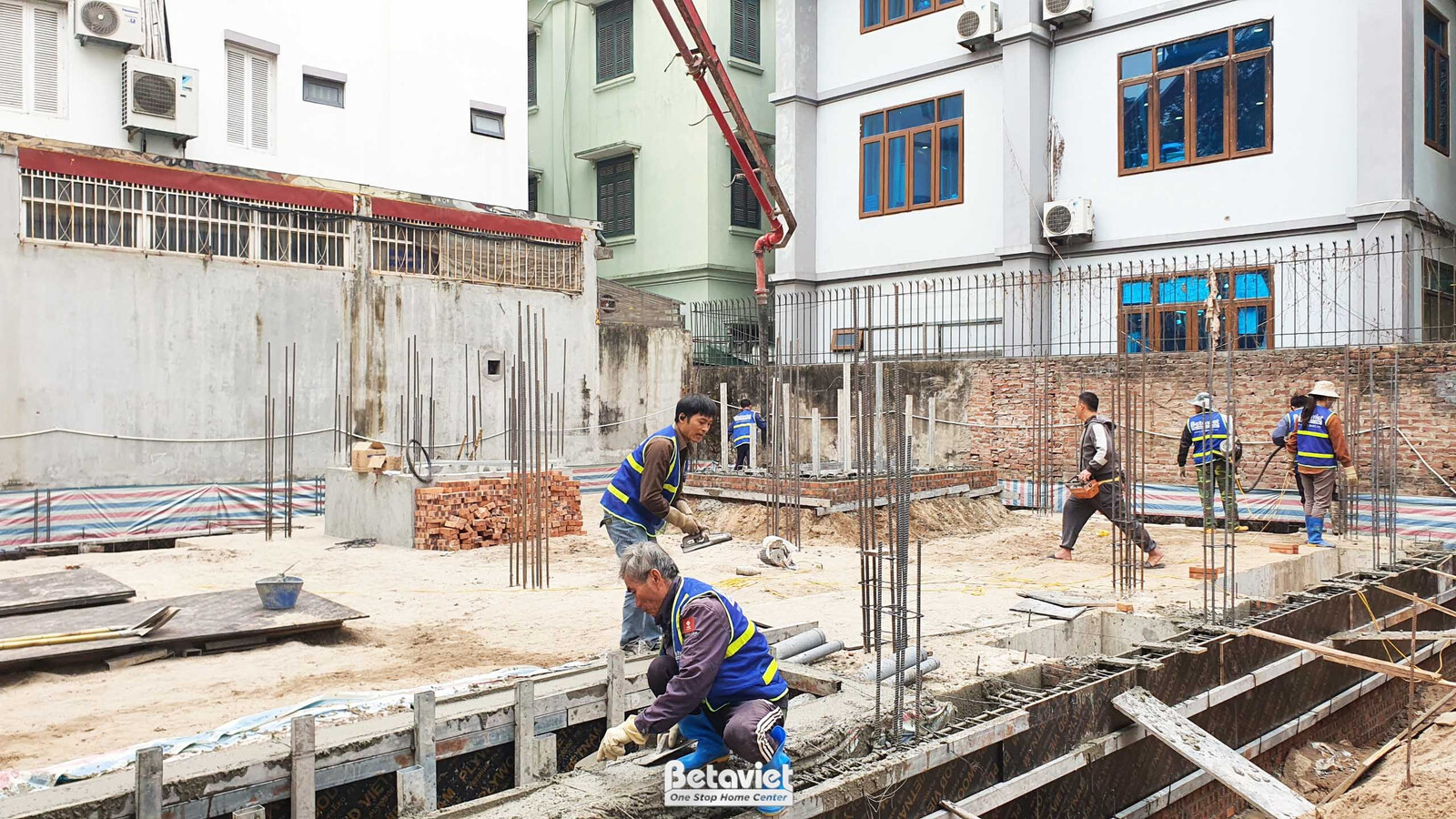 Thi công biệt thự 3 tầng tân cổ điển TC2009134, giai đoạn thi công phần thô – kết cấu phần thô (24)