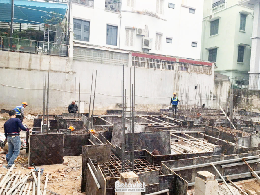 Thi công biệt thự 3 tầng tân cổ điển TC2009134, giai đoạn thi công phần thô – kết cấu phần thô (19)