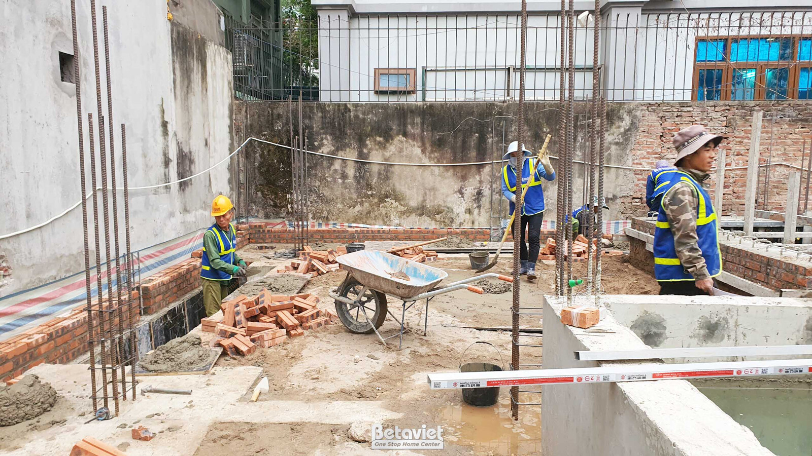 Thi công biệt thự 3 tầng tân cổ điển TC2009134, giai đoạn thi công phần thô – kết cấu phần thô (8)