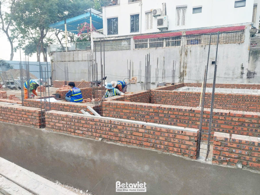 Thi công biệt thự 3 tầng tân cổ điển TC2009134, giai đoạn thi công phần thô – kết cấu phần thô (15)