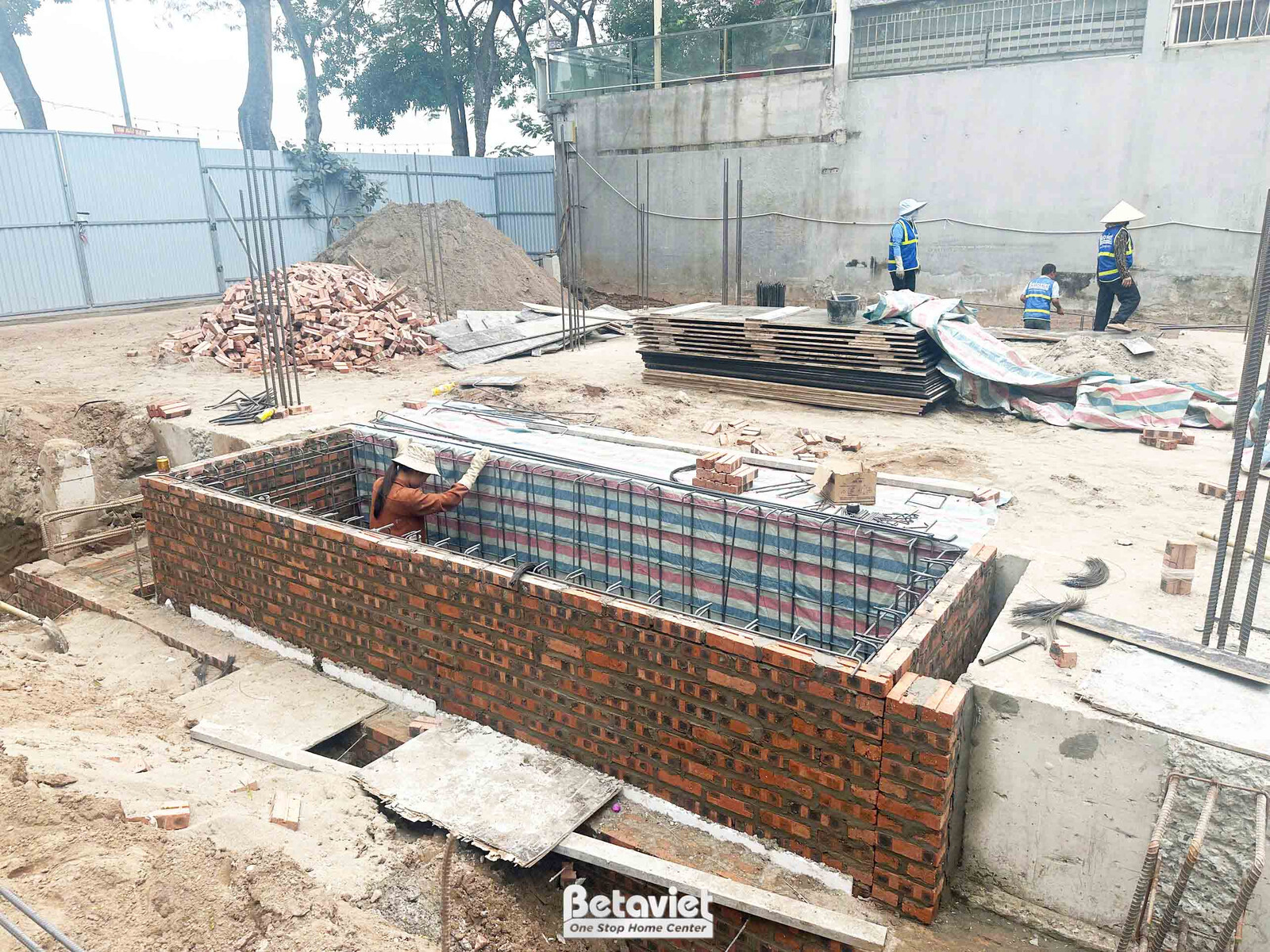 Thi công biệt thự 3 tầng tân cổ điển TC2009134, giai đoạn thi công phần thô – kết cấu phần thô (34)