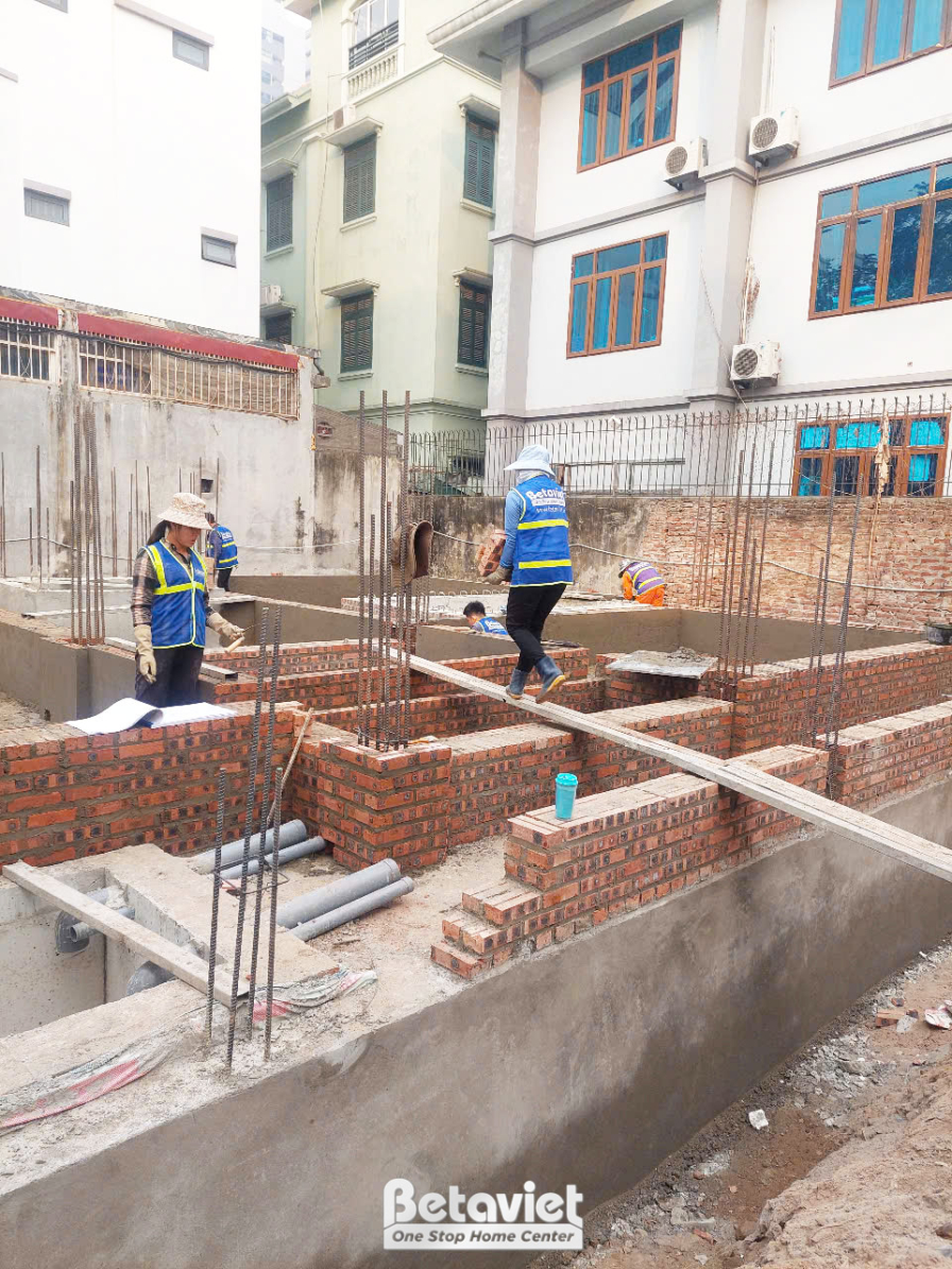 Thi công biệt thự 3 tầng tân cổ điển TC2009134, giai đoạn thi công phần thô – kết cấu phần thô (12)