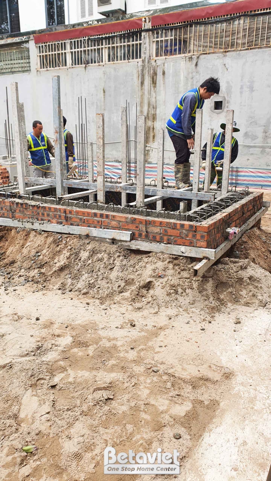 Thi công biệt thự 3 tầng tân cổ điển TC2009134, giai đoạn thi công phần thô – kết cấu phần thô (33)