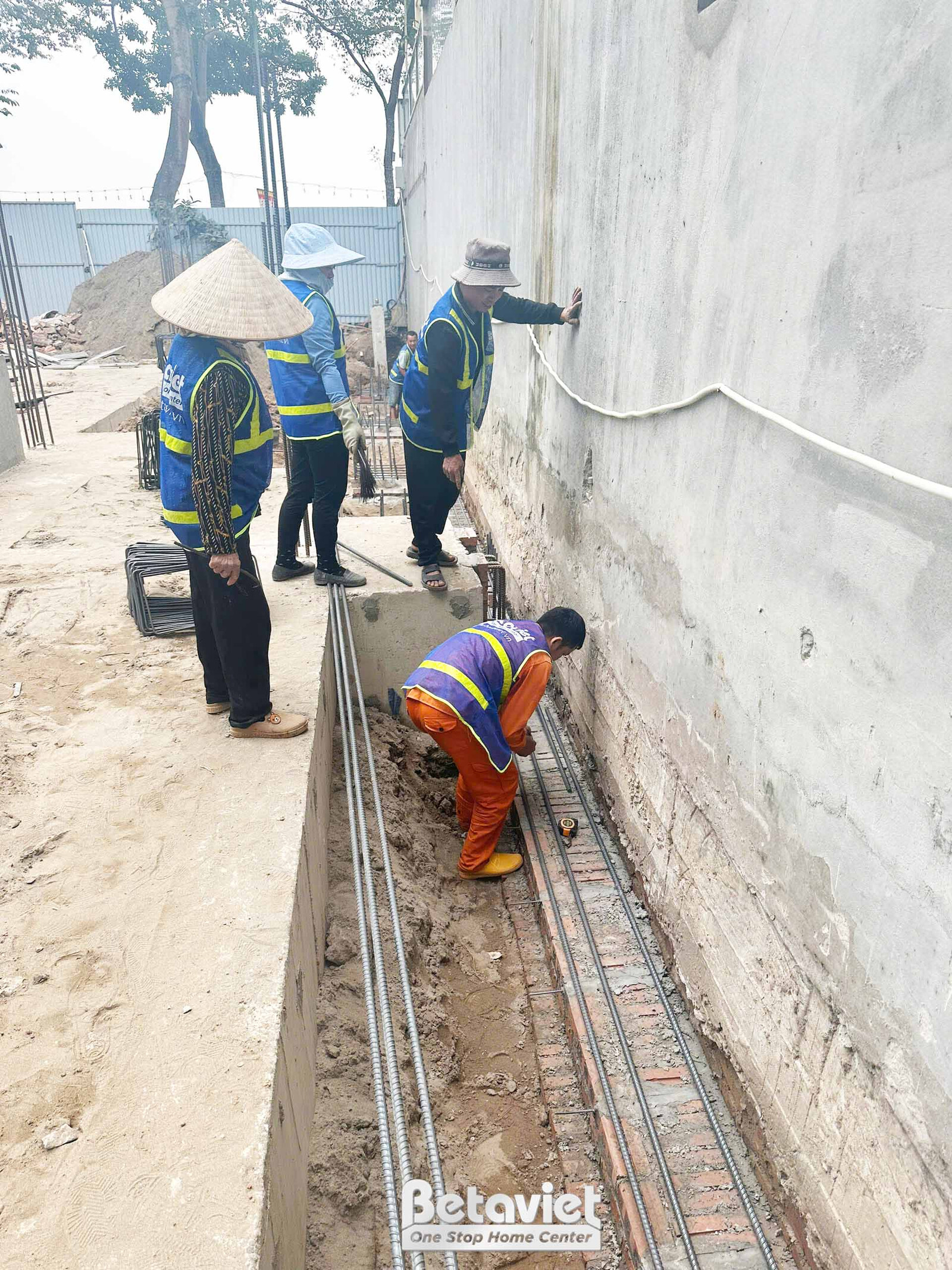 Thi công biệt thự 3 tầng tân cổ điển TC2009134, giai đoạn thi công phần thô – kết cấu phần thô (36)