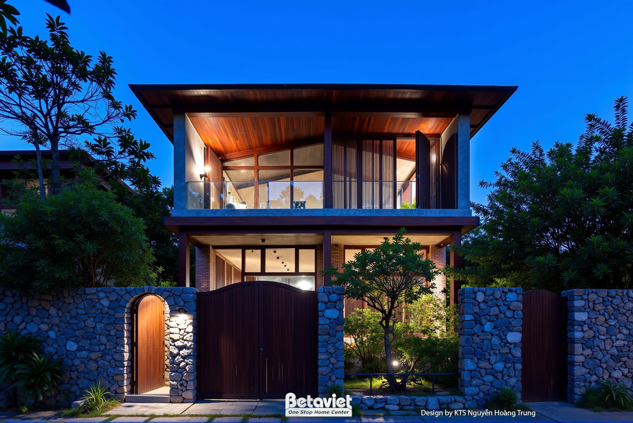 Biệt thự Tropical 2 tầng 500m² tại Hà Nội — KT24751 Betaviet