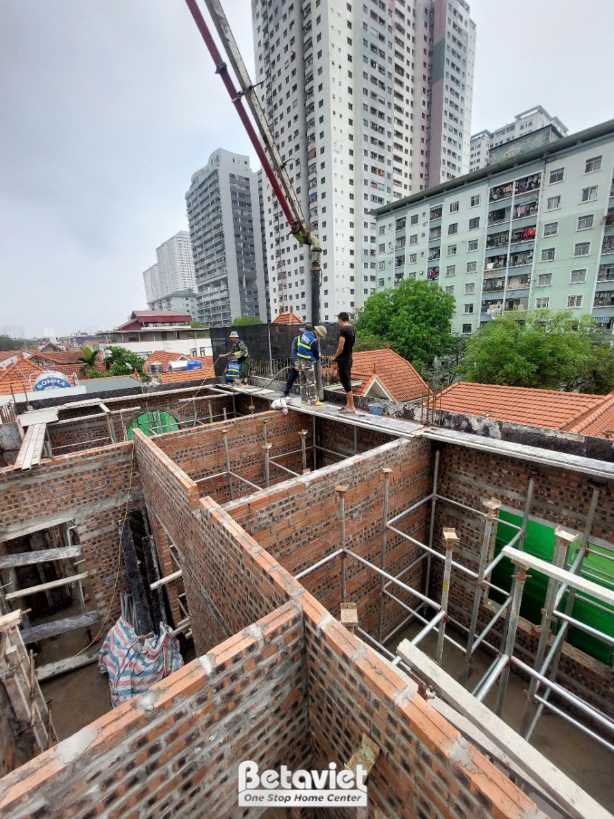 Thi công biệt thự 3 tầng tân cổ điển TC2009134, giai đoạn thi công phần thô – kết cấu phần thô (42)