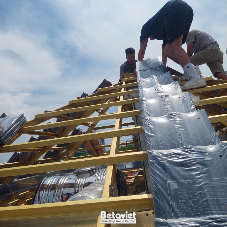 Thi công biệt thự 3 tầng tân cổ điển TC2009134, giai đoạn thi công phần thô – ảnh thi công thực tế (5)