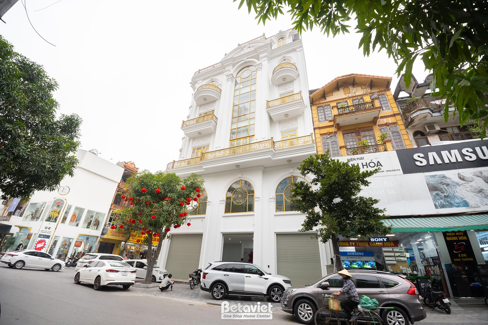 Thi công biệt thự HT21194, giai đoạn hoàn thành – mặt ngoài công trình (2)