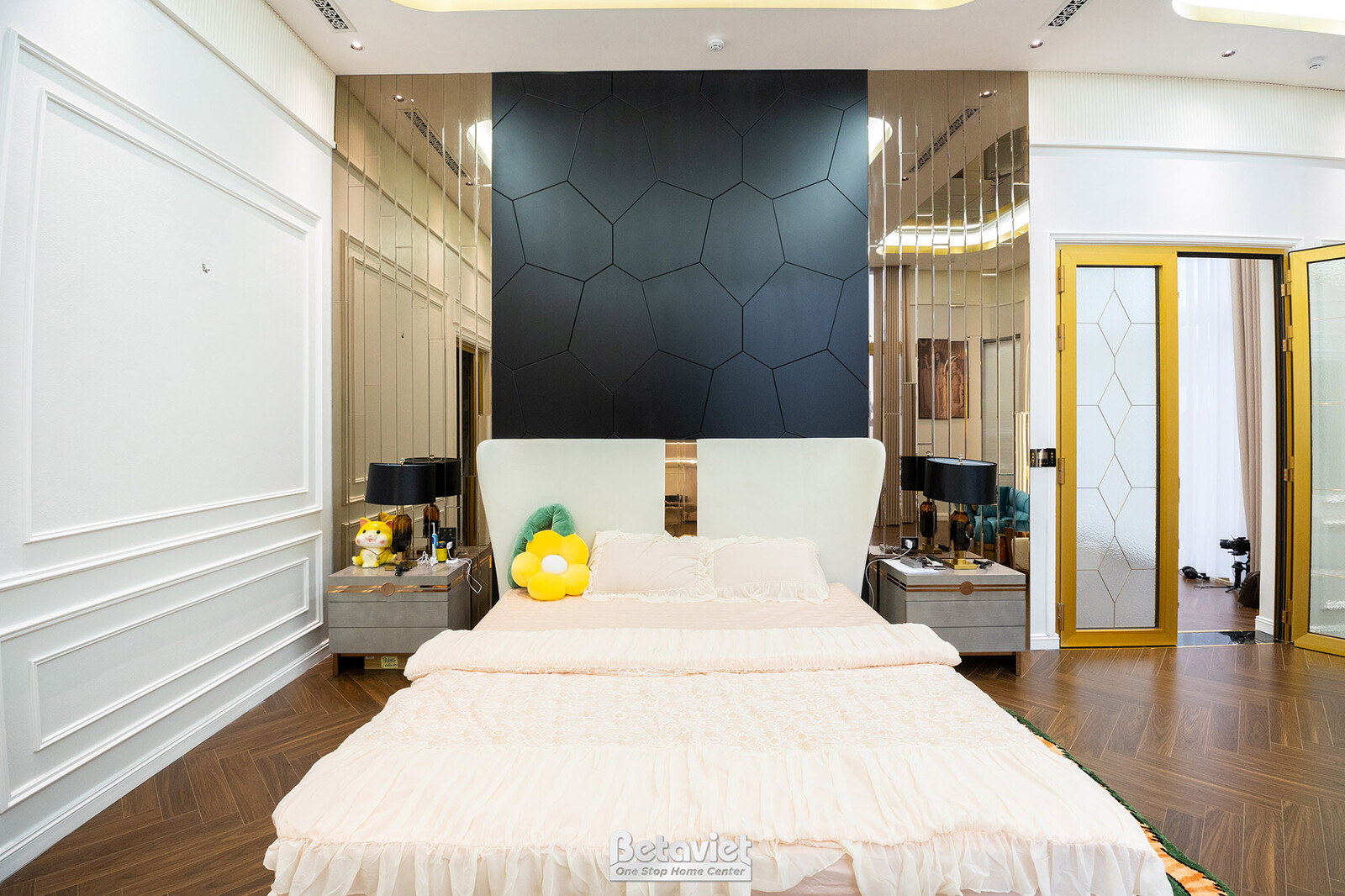 Thi công biệt thự HT21194, giai đoạn hoàn thành – phòng ngủ (2)
