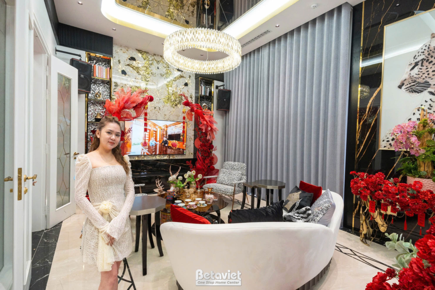 Thi công nội thất luxury biệt thự phố 1000m2 tại Thanh Hóa – HT21194