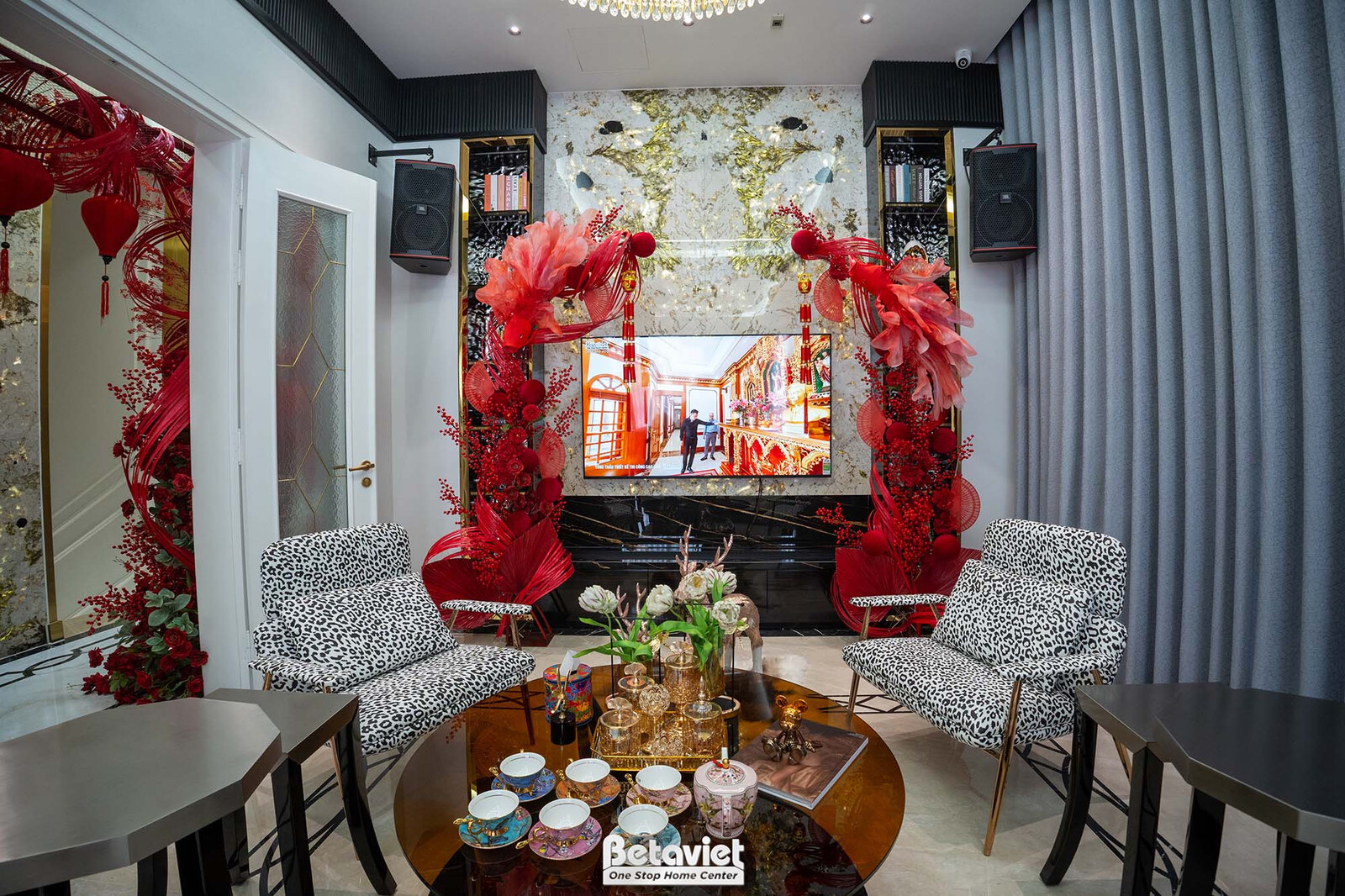 Thi công biệt thự HT21194, giai đoạn hoàn thành – phòng giải trí