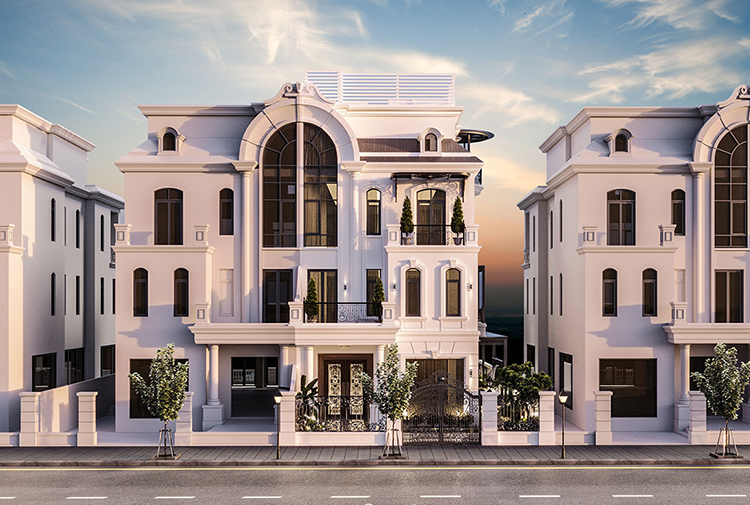 Biệt thự song lập tân cổ điển KĐT Vinhomes Imperia Hải Phòng KT25705