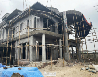 Tiến độ thi công biệt thự 3 tầng mái Nhật – TC2008277