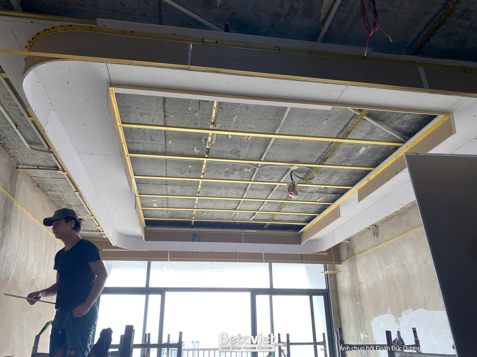 Thi công biệt thự TC24917, giai đoạn thi công phần thô – mặt ngoài công trình