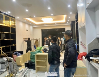Thi công biệt thự KĐT Kiến Hưng – TC24810