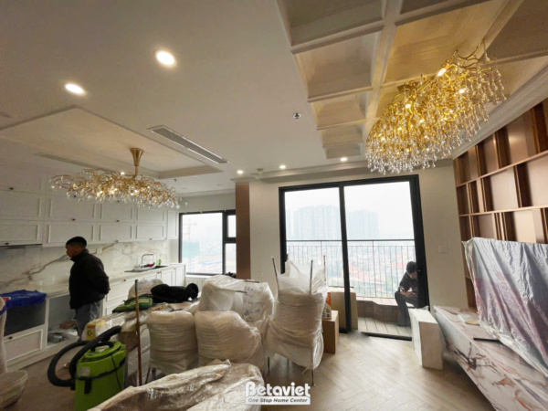 Thi công căn hộ 3 ngủ Vinhomes Ocean Park 1 TC25706