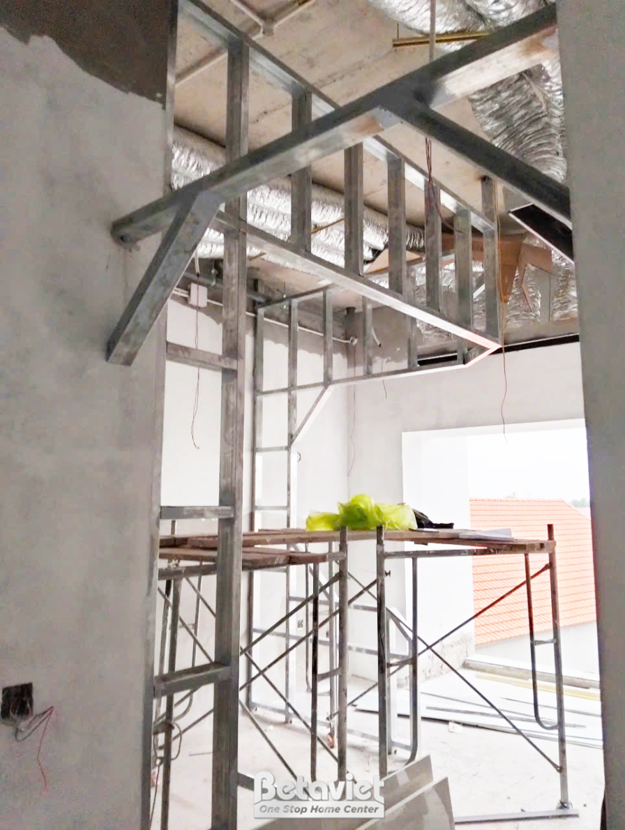Thi công biệt thự 3 tầng hiện đại TC24024, giai đoạn thi công phần thô – chi tiết hoàn thiện (2)